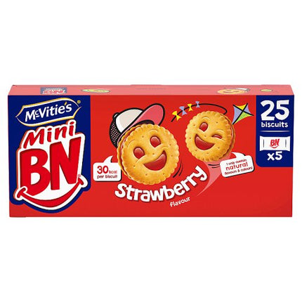 Mini BN Strawberry 5pk 12x5x35g RRP