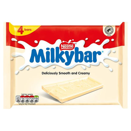 Milkybar Medium Bar Multipack 4x25g