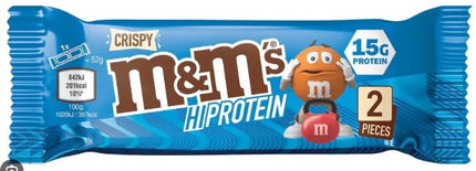 M&M Crisp Hi-Protein Bar 50g