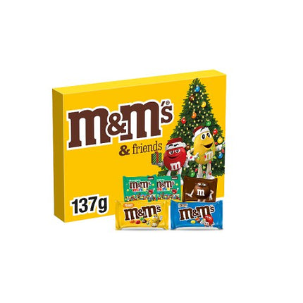 M&M's and Friends Chocolate Medium Christmas Selection Box 137g