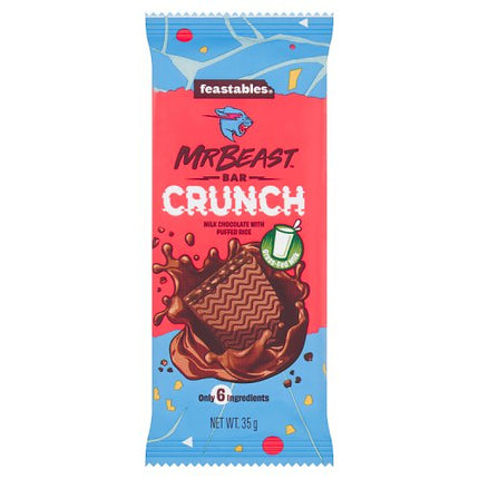 Feastables Mr Beast Bar Crunch Milk Chocolate 35g