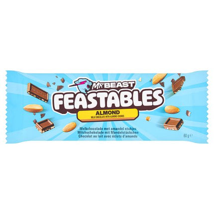 Feastables Mr Beast Almond Bar 60g