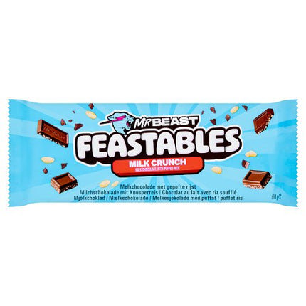 Feastables Mr Beast Milk Choc Crunch Bar 60g