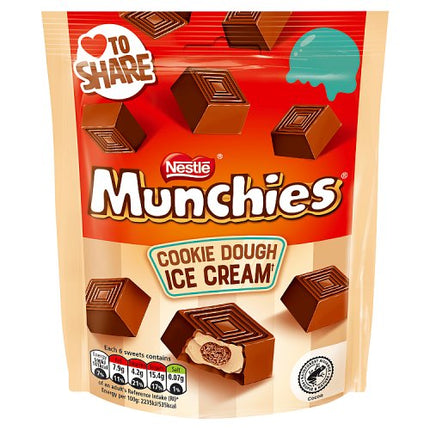 Munchies Cookie Dough Ice Cream Pouch 97g