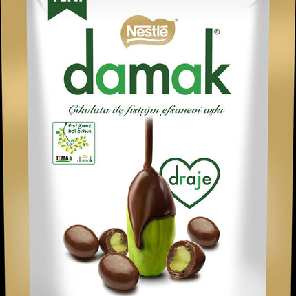 Nestle Damak Chocolate Coated Pistachios