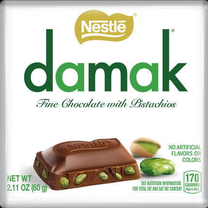 Nestle Damak Fine Chocolate with Pistachio