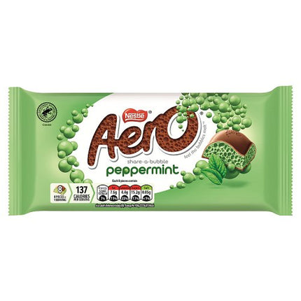 Aero Delightful Peppermint Block Bar 90g