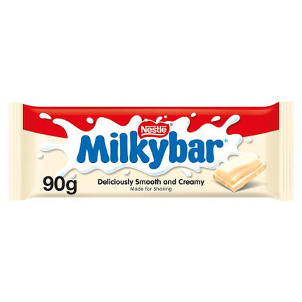 Milkybar White Chocolate Block Bar 90g