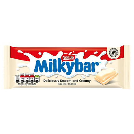 Milkybar White Chocolate Block Bar 90g