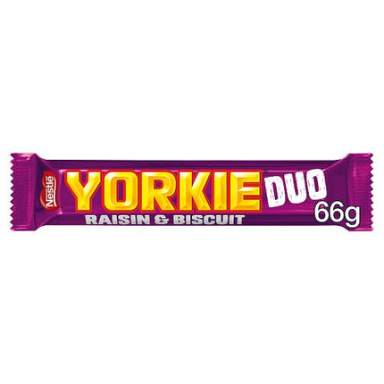 Yorkie Raisin & Biscuit Duo Bar 66g