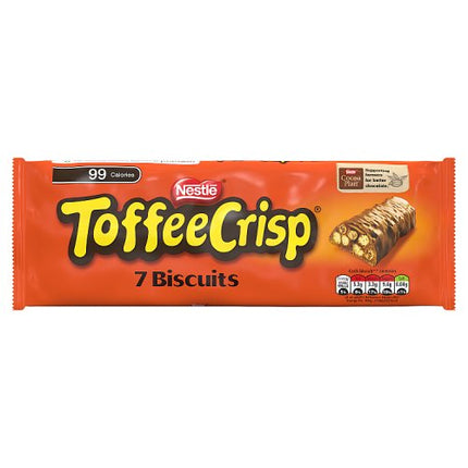 Toffee Crisp Milk Chocolate Biscuit 7 Pack