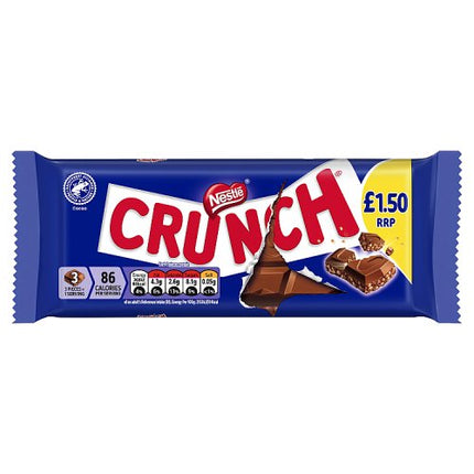 Nestle Crunch Bar Milk Chocolate 100g £1.50