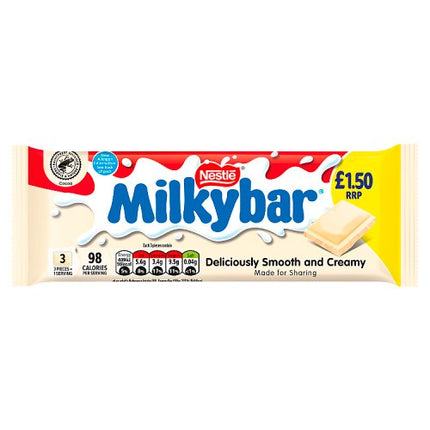 Nestle Milkybar White Block 90g £1.50