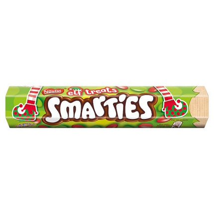 Smarties Elf Treats Milk Chocolate Giant Tube 120g