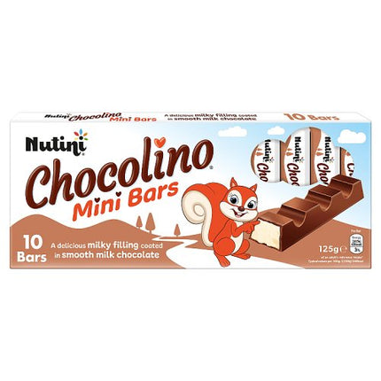 Nutini Chocolino Mini Bars 10pk 125g