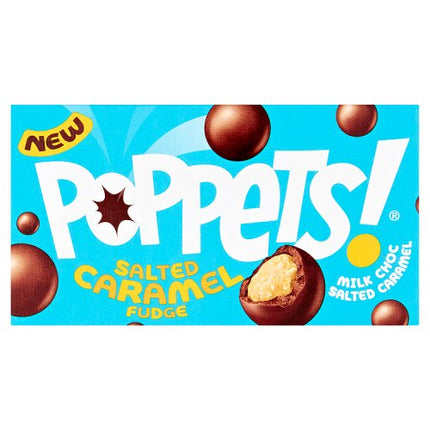 Poppets Salted Caramel Fudge 40g