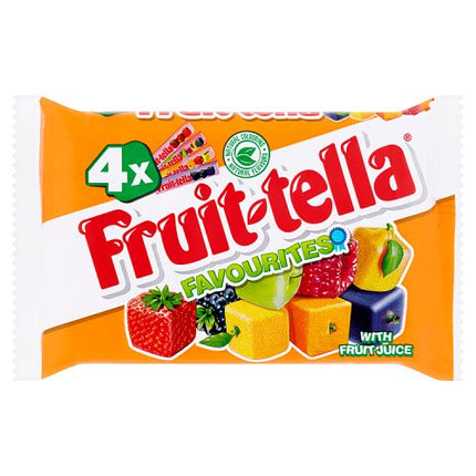 Fruit-tella Chewy Mix 4 Pack 164g