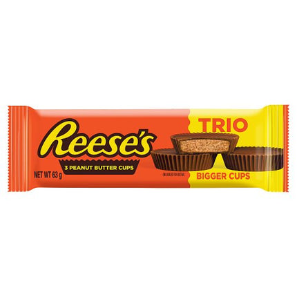 Reeses 3 Peanut Butter Cups 63g