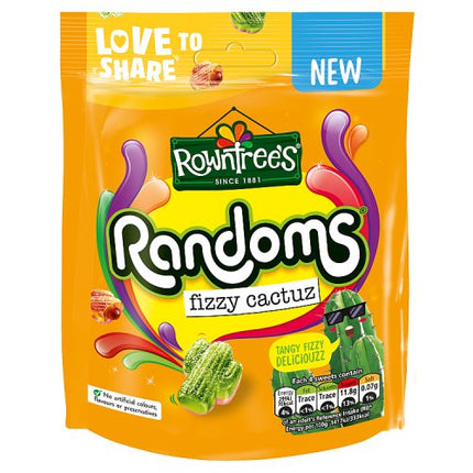 Rowntrees Randoms Fizzy Cactus 130g