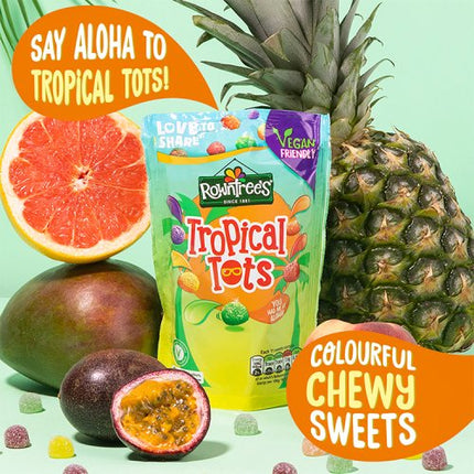 Rowntrees Jelly Tots Tropical Pouch 140g