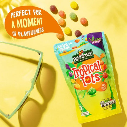 Rowntrees Jelly Tots Tropical Pouch 140g