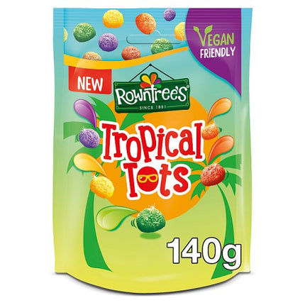 Rowntrees Jelly Tots Tropical Pouch 140g