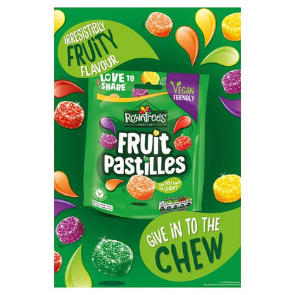 Rowntree's® Fruit Pastilles Sharing Bag 143g - Vegan Friendly