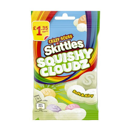 Skittles Squishy Cloudz Fruits 70g PMP £1.35