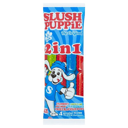 Slush Puppie 2 in 1 600ml Ice Pops 8 pack