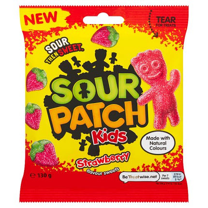 Sour Patch Kids Strawberry Flavour Sweets 130g