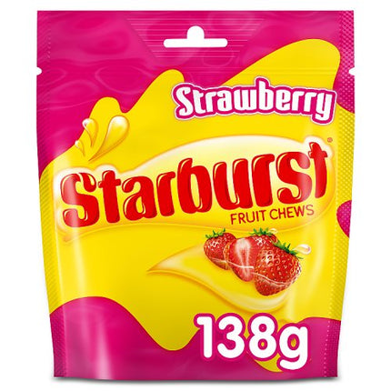 Starburst Strawberry Pouch Bag 138g