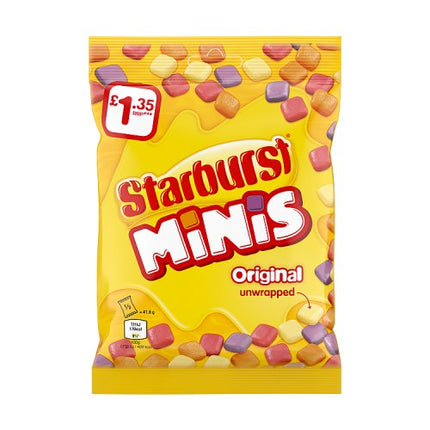 Starburst Minis 125g PMP £1.35