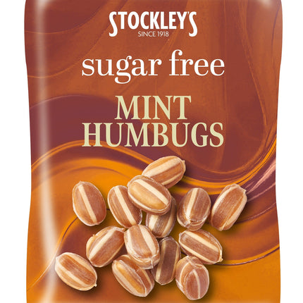 Stockleys Sugar Free Mint Humbugs 70g