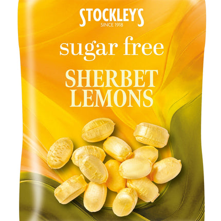 Stockleys Sugar Free Sherbet Lemons 70g