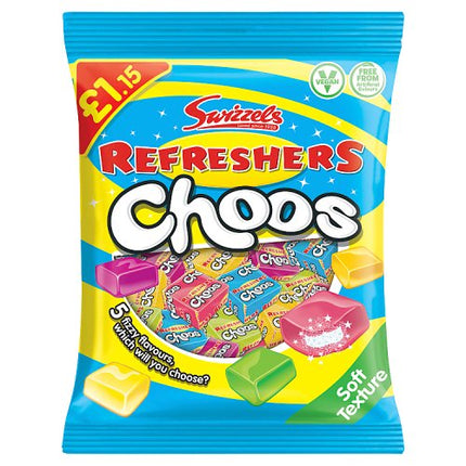 Swizzels Refreshers Choos 115g £1.15