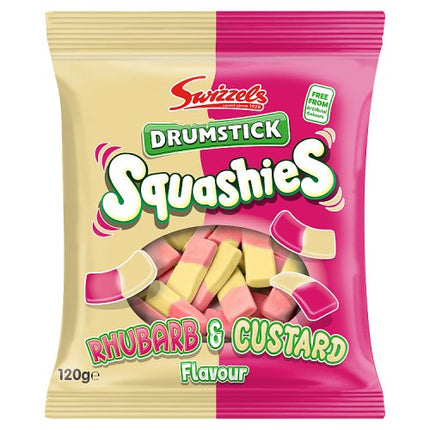 Swizzels Squashies Rhubarb & Custard 120g