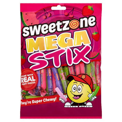 Sweetzone Megastix Bag 200g