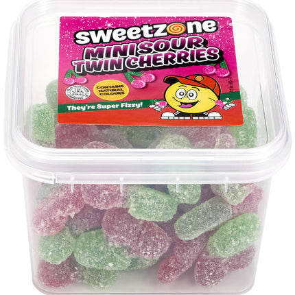 Sweetzone Tub Sour Twin Cherries 170g