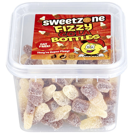 SweetZone Fizzy Cola Bottles 170g