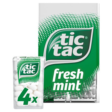 Tic Tac Fresh Mint Multipack 4x16g