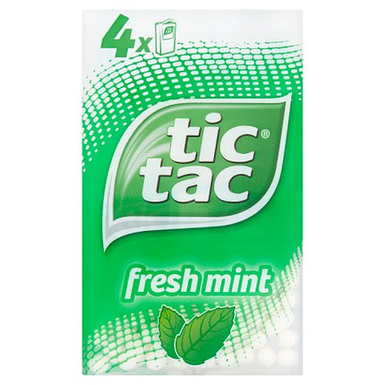 Tic Tac Fresh Mint Multipack 4x16g