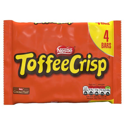 Toffee Crisp 4pk 124g