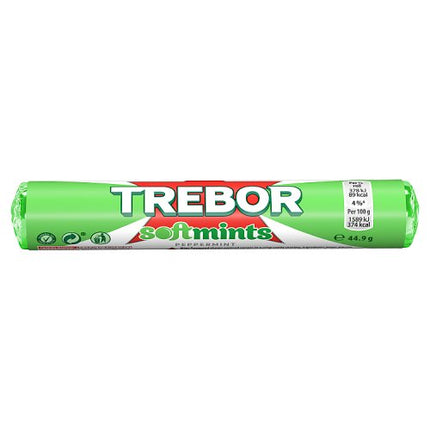 Trebor Softmints Peppermint Mints Roll 44.9g