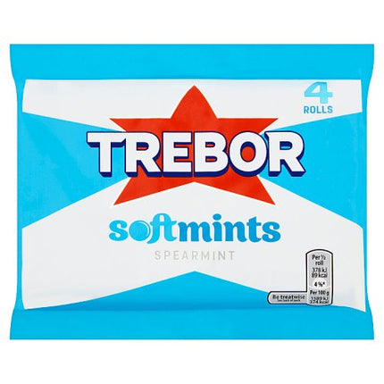 Trebor Softmints Spearmint 4 Rolls