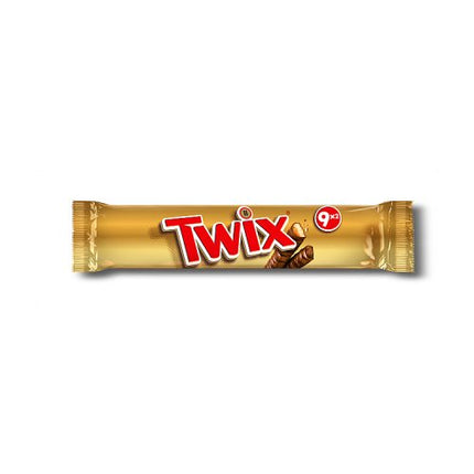 Twix Caramel & Milk Chocolate Fingers Twin Biscuit Snack Bars Multipack 9x40g