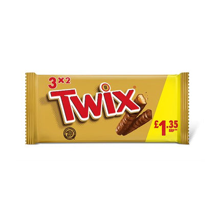 Twix 3 Pack 3x40g £1.35