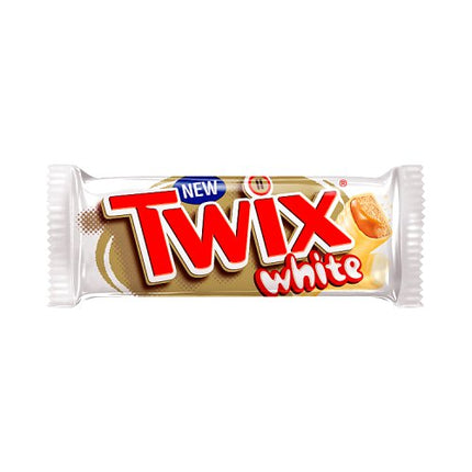 Twix Caramel & White Chocolate Fingers Biscuit Snack Bar 46g