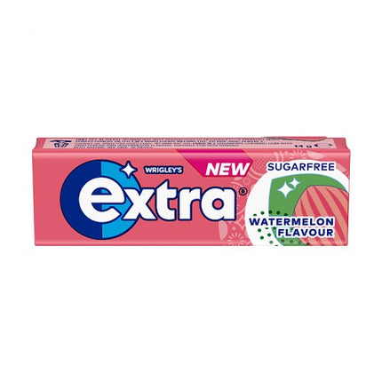 Wrigley Extra Watermelon Sugar Free Chewing Gum 10 Pieces