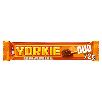 Yorkie Orange Milk Chocolate Duo Bar 72g