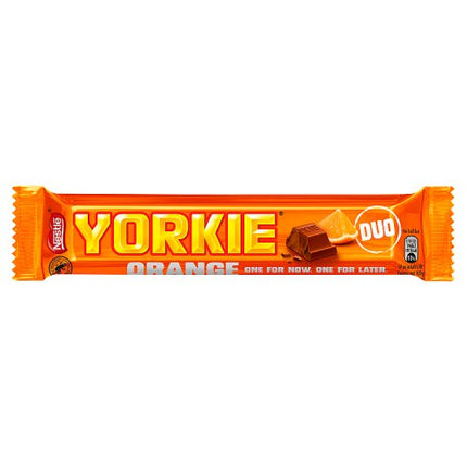 Yorkie Orange Milk Chocolate Duo Bar 72g